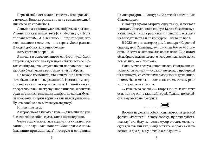 У кота была собака