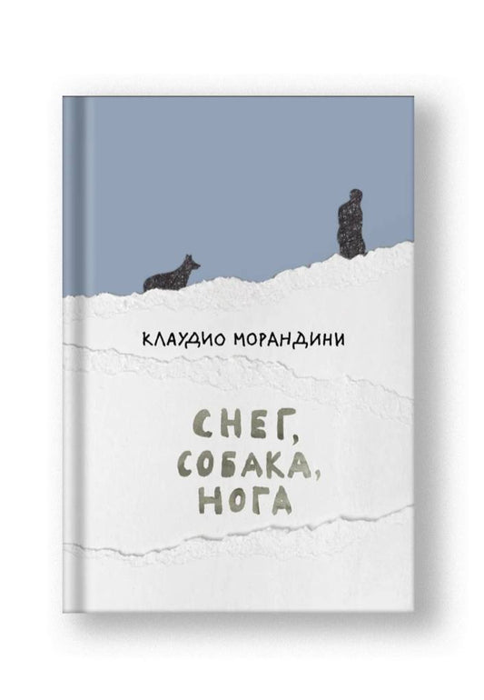 Снег, собака, нога